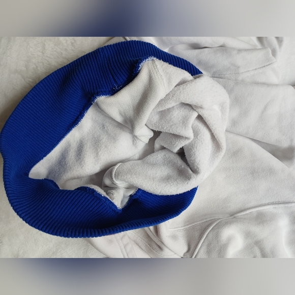 Champion MEN'S Reverse Weave Hoodie WHITE Small - Picture 11 of 11